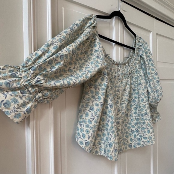 Free People James Smock Top | Size Large - Picture 6 of 8